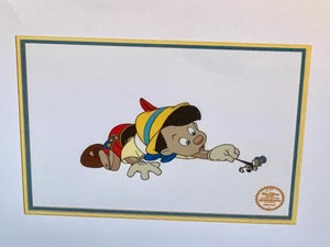 lot 38 image: Limited Edition Pinocchio Serigraph Cel