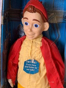 lot 98 image: Talking Pinocchio Doll Figuring Featuring the Voice of Jonathan Taylor Thomas