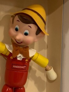 lot 144 image: Schylling Pinocchio Wooden Doll Figurine in Box