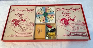 lot 116 image: Vintage Pinocchio the Merry Puppet Game