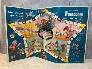 lot 117 image: Vintage 1962 Whitman Pinocchio Game
