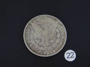 lot 22 image: 1882-O Morgan Silver Dollar