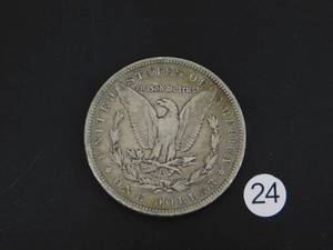 lot 24 image: 1883 Morgan Silver Dollar