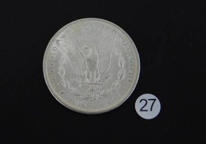 lot 27 image: 1884-O BU Morgan Silver Dollar