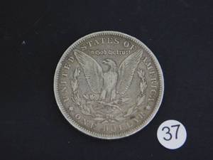 lot 37 image: 1891-O  Morgan Silver Dollar