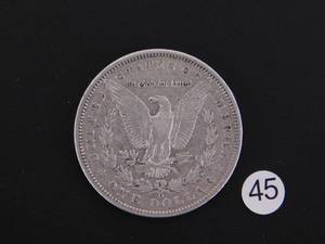 lot 45 image: 1900-O Morgan Silver Dollar