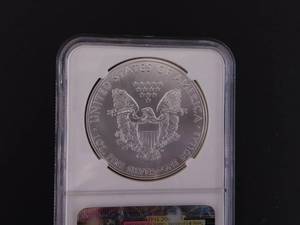 lot 82 image: 2011-S American Silver Eagle NGC MS69