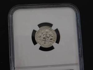 lot 90 image: 1955 Silver Roosevelt Dime NGC Proof 68  NGC Price Guide $65.00