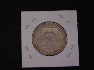 lot 92 image: 1950 Franklin Half Dollar