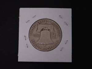 lot 97 image: 1953-D Franklin Half Dollar