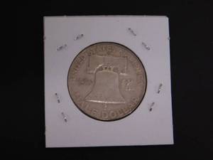lot 99 image: 1954-D Franklin Half Dollar