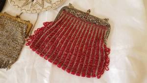 Collection of Four Antique Beaded Bags