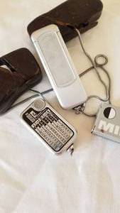 Vintage German Minox Camera and Light Meter