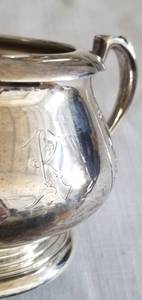 Towle Sterling Silver 4 Piece Coffee Service  Lady Diana Pattern, Monogram K
