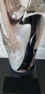 Amazing Arches Art Glass Sculpture signed Toby McGee