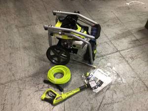 Ryobi 3300 PSI 2.3 GPM Honda GCV190 Gas Pressure Washer with Idle Down and 15 in. Surface Cleaner not used