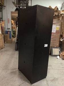Husky Heavy Duty Welded 20-Gauge Steel Freestanding Garage Cabinet in Black (36 in. W x 81 in. H x 24 in. D) see pictures