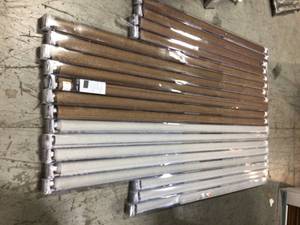 Large lot of assorted Roller Shades variopus sizes and colors see pictures