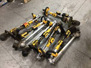 Lot of used Dewalt outdoor tools various models and conditions customer returns see pictures