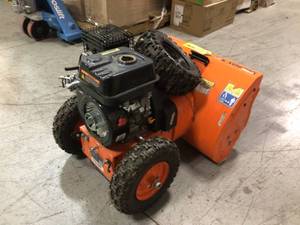 Yardmax YB5765 Snowblower missing parts not tested see pictures
