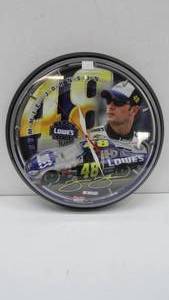 lot 29 image: Jimmie Johnson Wall Clock 12 12