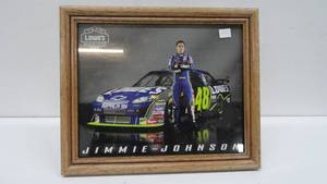 lot 37 image: Jimmie Johnson Framed Print
