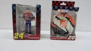 lot 61 image: NASCAR Collectible Ornaments #24 -#20