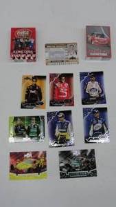 lot 67 image: NASCAR Playing Cars & Collector Cards