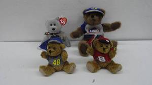 lot 70 image: NASCAR Teddy Bears #48 #8
