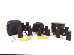lot 21 image: 3 Pairs of Vintage Binoculars