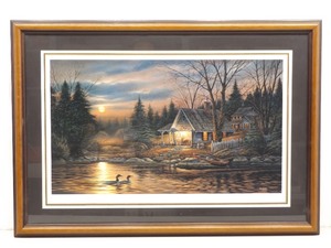 lot 23 image: Pencil Signed and Numbered #47124800 Terry Redlin Quiet of the Evening