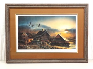 lot 24 image: Pencil Signed Terry Redlin Prepared For The Season Open Edition