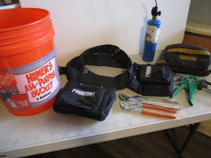Freeman toolbelt & bags - new, DeWa...