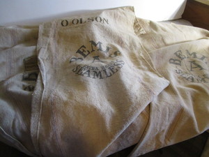 Grain  seed sacks, Bemis, qty 5...