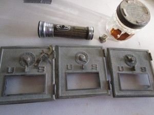 Vintage post office box doors, Ever...