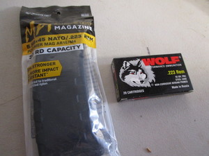 MFT 30rd magazine, Wolf Remington 2...