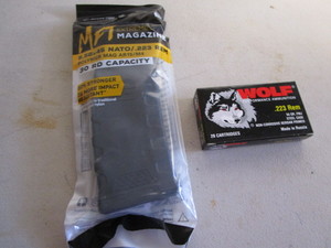 MFT 30rd magazine, Wolf Remington 2...