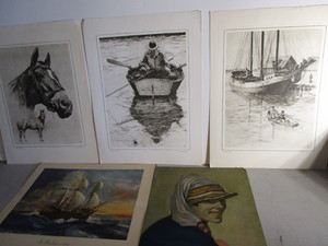 Unframed prints by RH Palenske (Bro...