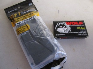 MFT 30rd magazine, Wolf Remington 2...