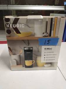 lot 15 image: Keurig K-Mini Single-Serve K-Cup Pod Coffee Maker