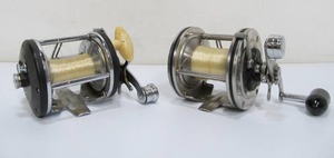 lot 15 image: 2 Large Vintage Fishing Reels