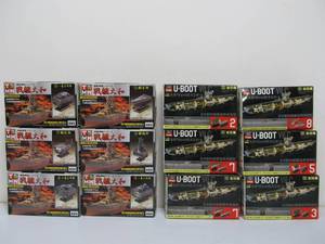 lot 34 image: Lot of Brand New Takara Japanese Miniature War Ship Models