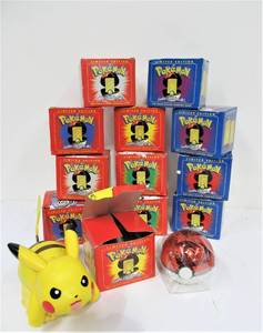lot 72 image: Large Group of Brand New POKEMON Pokeballs w24K Gold Cards