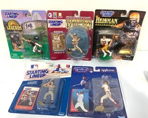 lot 74 image: Group of Starting Lineup Sports Figures