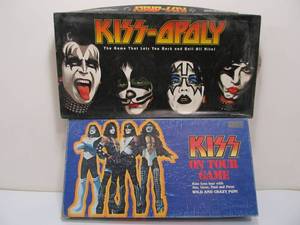 lot 67 image: 2 Vintage KISS Band Board Games