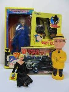 lot 53 image: Group of Vintage DICK TRACY Toys etc
