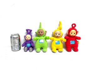 lot 200 image: 2 Sets of Plush Teletubbies 