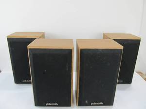 lot 149 image: Set of 4 POLK AUDIO Monitor Series 2 Speakers