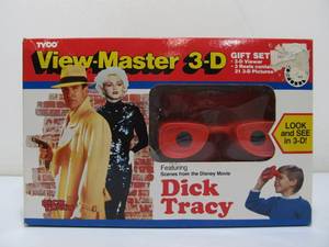 lot 161 image: NOS Vintage DICK TRACY View-Master Set