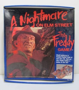 lot 173 image: Unused Vintage 1989 A Nightmare on Elm Street Board Game